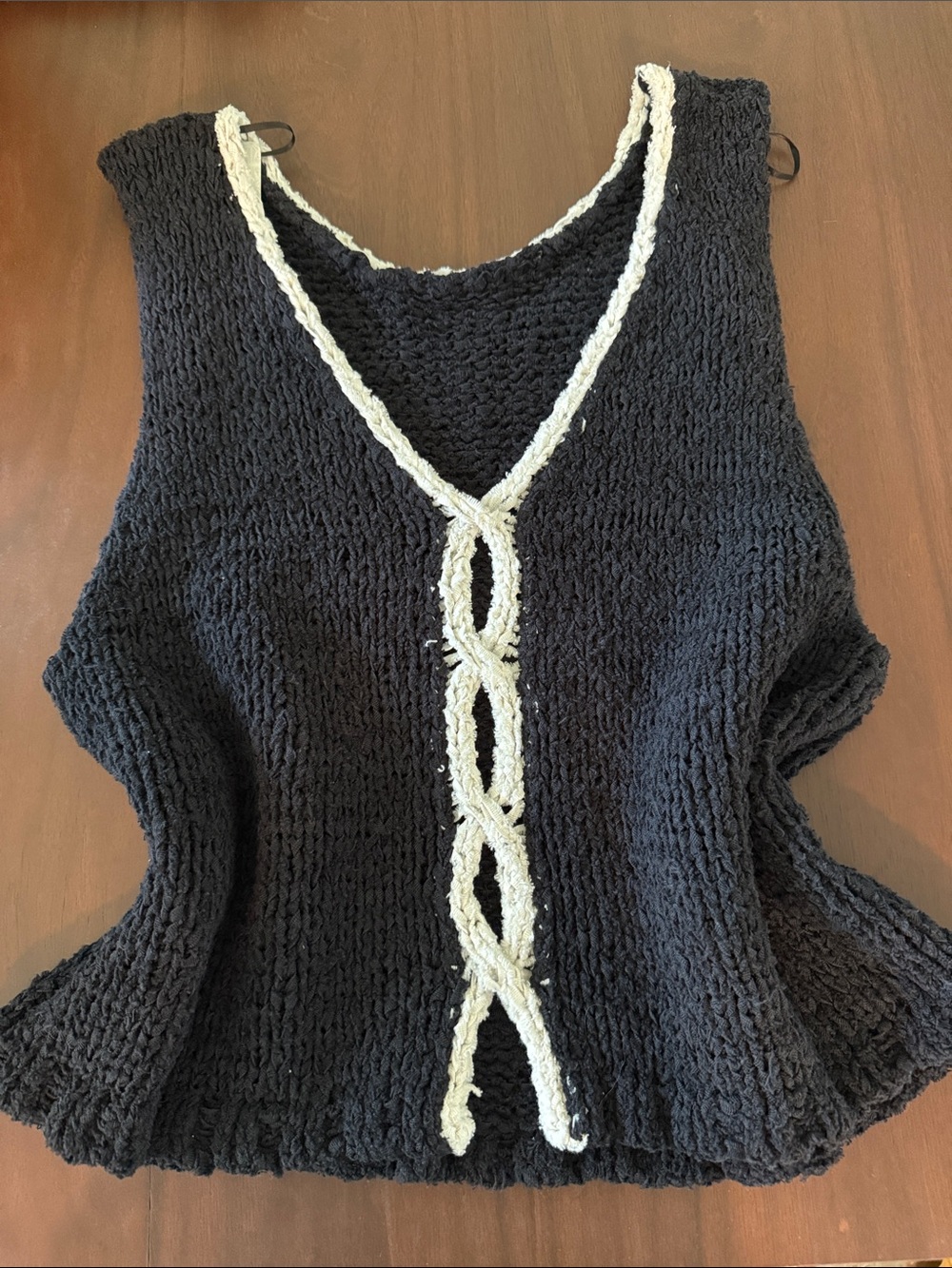 Free People Sicily Shell Reversible Sweater Tank